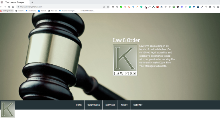 The Lawyer PDA Templste